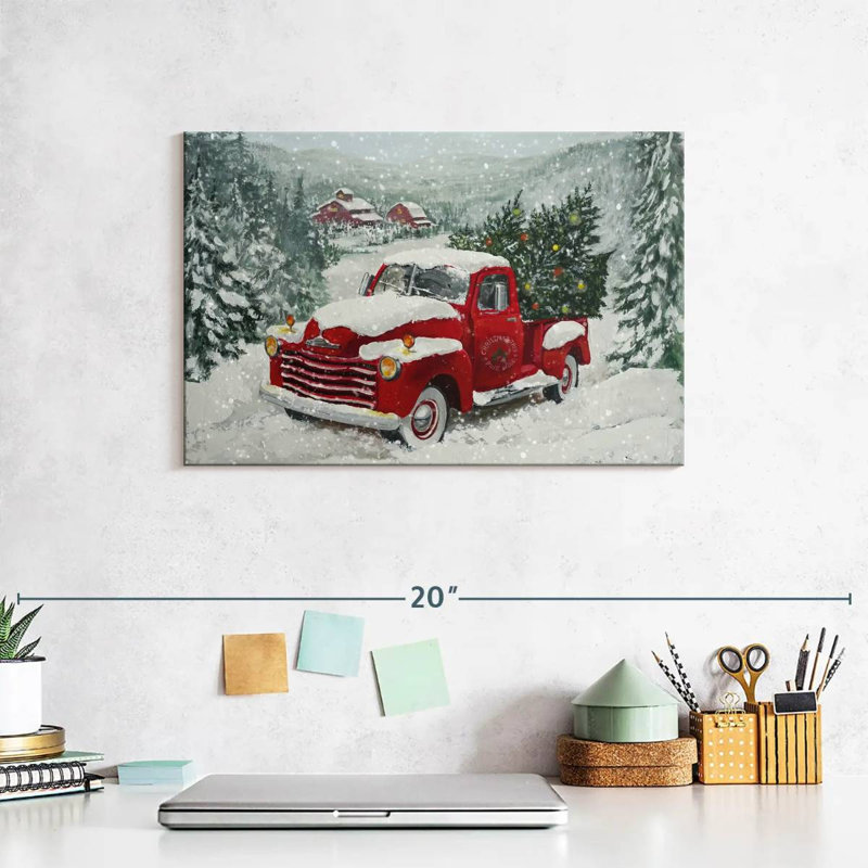 Décorations de Noël rétro, H 8 po x l 12 po