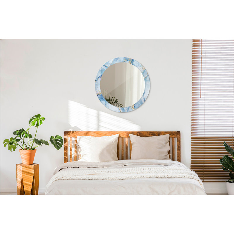 Huldar Glass Flat Wall Mirror