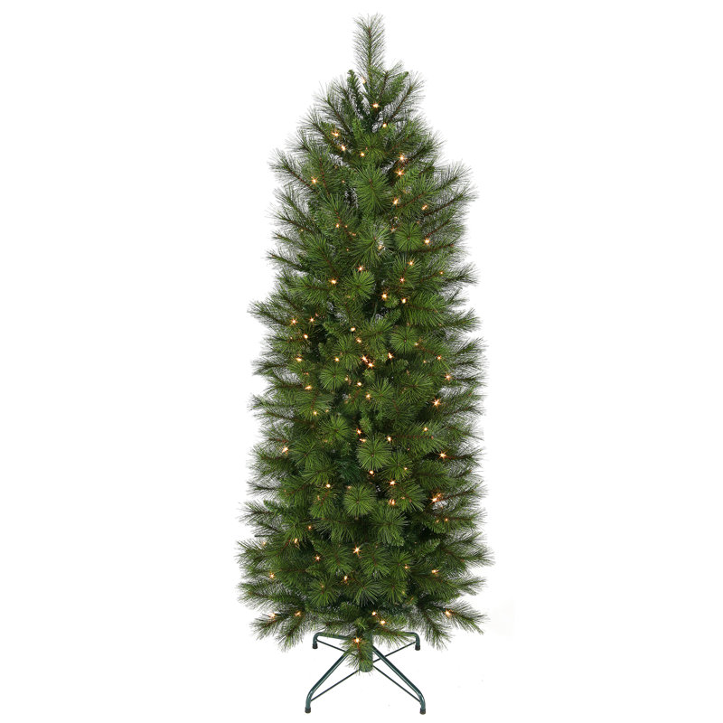 LED Belgium Mix Pencil Tree, 6'