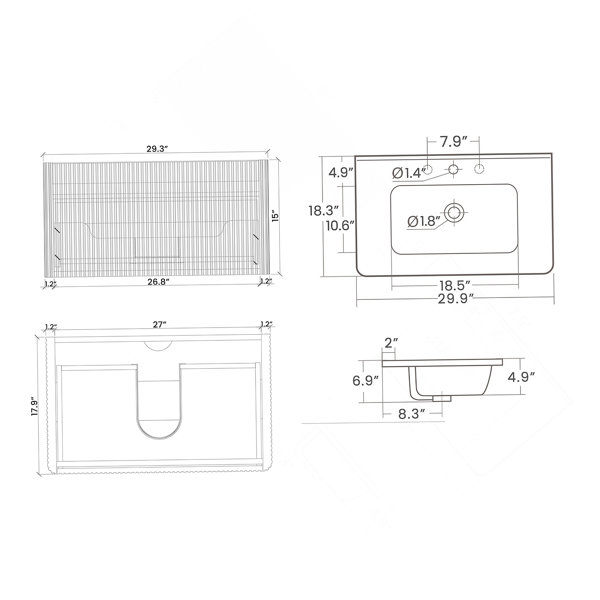 Dimensions du produit