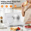 Épaisseur réglable de la lame en acier inoxydable 150W de Electric Home Food pour le pain au fromage et à la viande