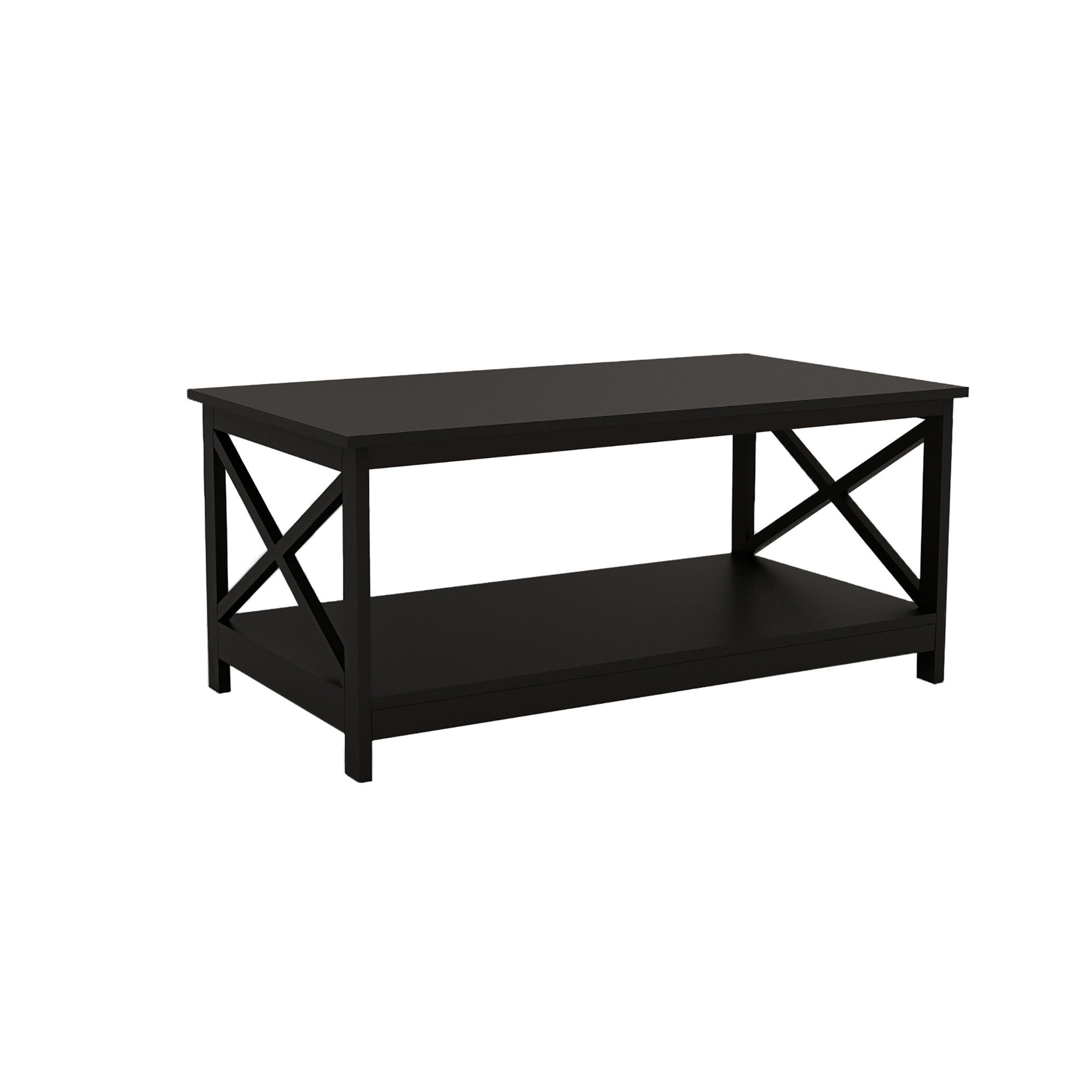 Mercer41 Coffee Table Oxford End Table-Black Color | Wayfair
