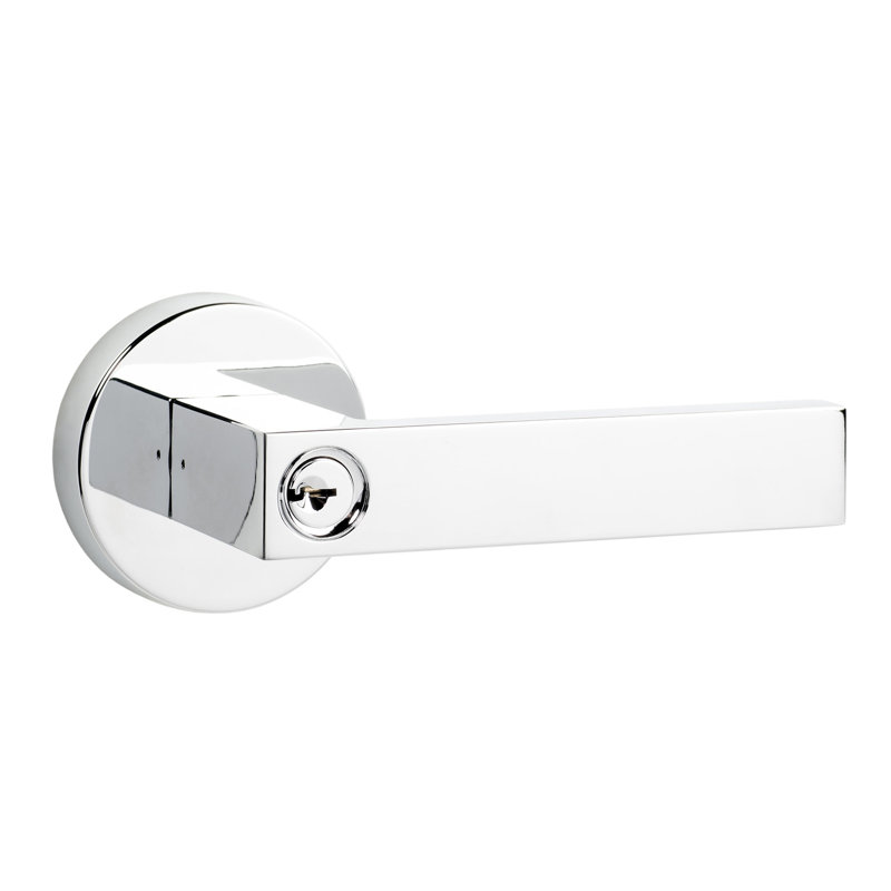 Levier d'entrée rond Siena, Chrome poli