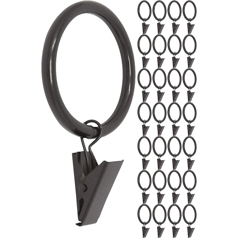 Curtain Rings, Oil-Rubbed Bronze