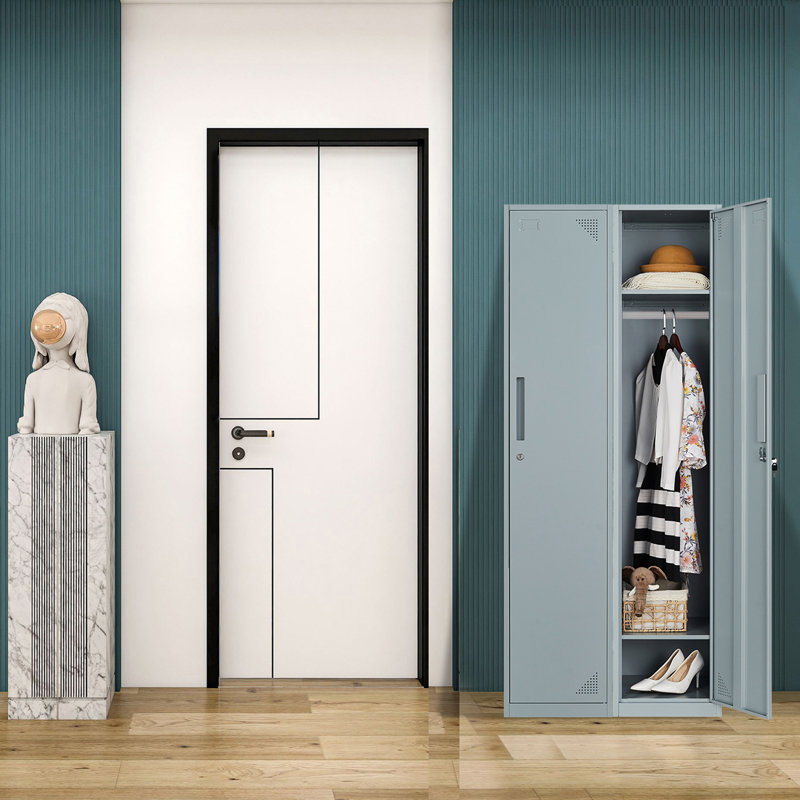 Casier de 15 po de largeur, gris