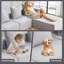 Canapé modulaire en velours côtelé pour petits espaces modernes Cloud-Like Comfort