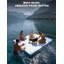 3x3m Inflatable Floating Dock, PVC Water Mat with Ladder & Anchors for Lake & Pool