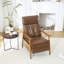 Fauteuil à cadre en bois, fauteuil d'appoint moderne pour le salon-2092572275