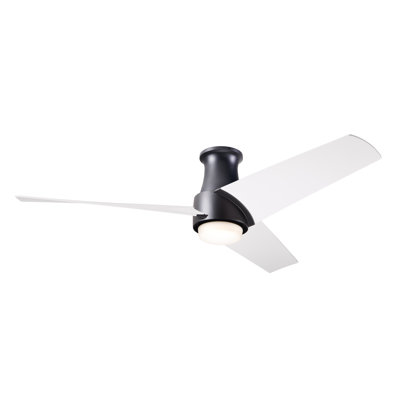 Ambit LED Flush Mount Ceiling Fan