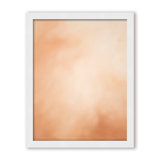 Abstract Underwater Clouds XVII - Floater Frame Print on Canvas