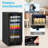 15" Beverage Refrigerator 140 Can Built-in Beer Cooler with Two Handle and Reversible Hinge-118228653