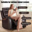 Canapé simple inclinable en cuir Abba Air-1748774561