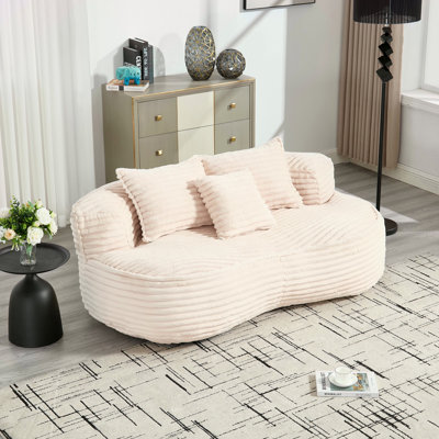 Fauteuil à billes Fauteuil à billes Fauteuil à billes Fauteuil à billes à dossier haut et confortable pour les adultes et les enfants, intérieur et extérieur
