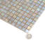 Carreau de mosaïque pour mur et plancher en verre 0,6 po x 0,6 po Skosh