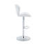 Ensemble de bar 3 pièces avec tabourets pivotants réglables et table facile à nettoyer pour un usage domestique et commercial-1155447532