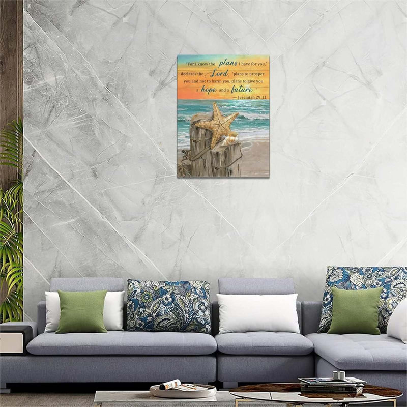 1 Piece Wrapped Canvas Wall Art
