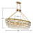 Windham 8-Light Bronson in Warm Brass-264388967