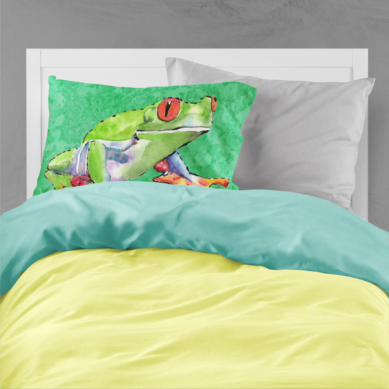 Taie d'oreiller grenouille