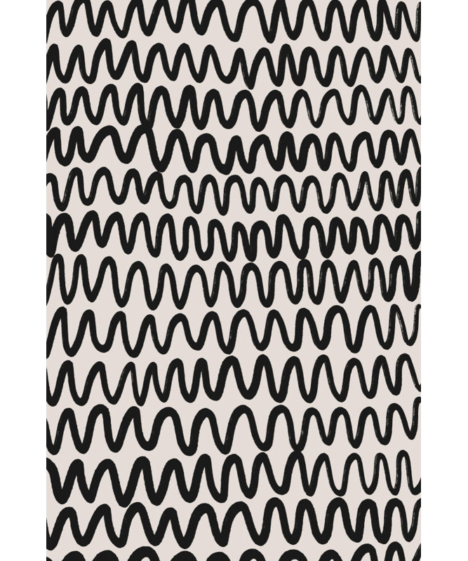 Thin Waves Pattern, 50.8 cm H x 76.2 cm W