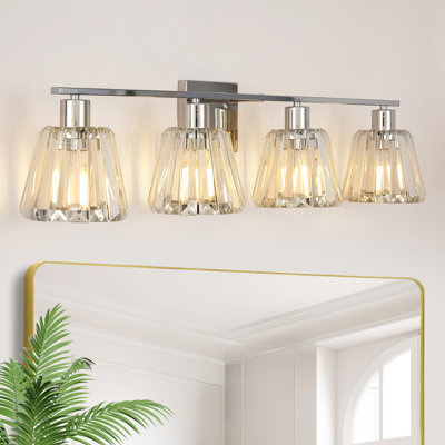 Luminaire pour meuble-lavabo inspiré de cristal Radiant