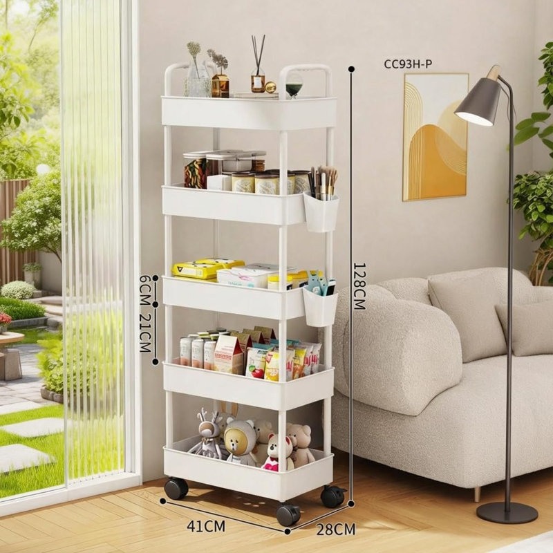 41cm W Plastic Storage Rack