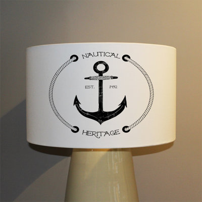 Cotton Drum Lamp Shade ( Uno )