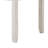 Vile Counter Height Table, 60 Inch Rectangular, Distressed Antique White