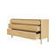 Commode 6 tiroirs Lylis, chêne clair