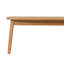 Table basse contemporaine en bois d'eucalyptus - Naturel
