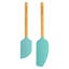 KitchenAid® Bamboo Spatula Set, 2-Piece, Aqua Sky 2