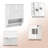Dorothymae Wall Bathroom Cabinet-139683191