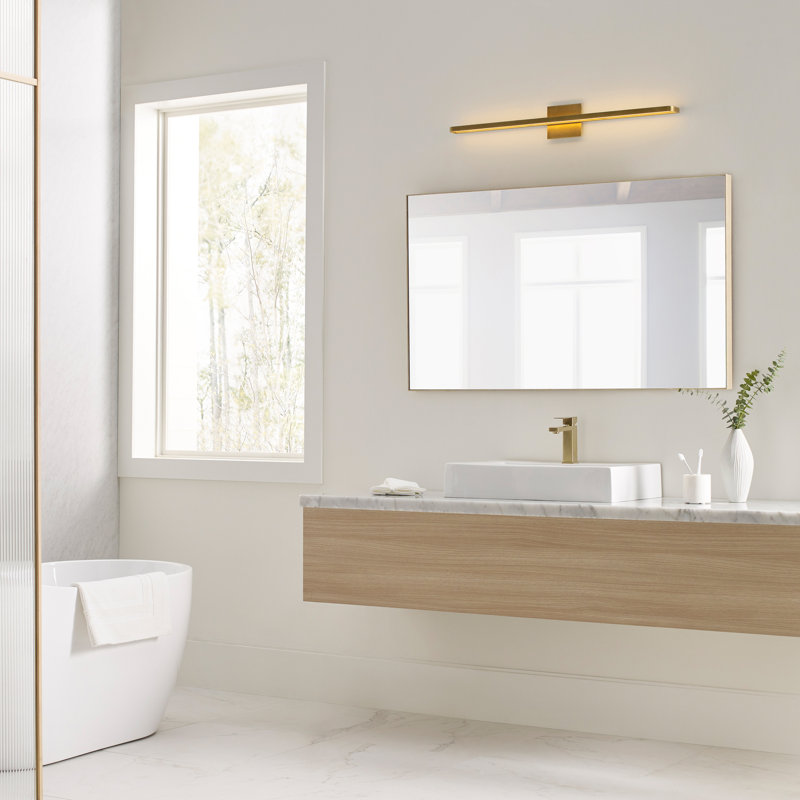 Banda 1 - Light LED Bath Bar, Bronze