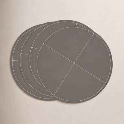 Calliope 100% Polyurethane Round Placemat