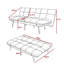 Canapé-lit futon convertible 70,87 po - mauve-47046669