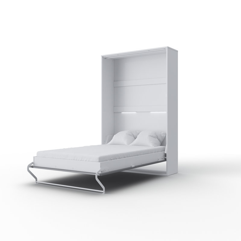 Aubri European Double (140 x 200cm), White/Light Grey, European Kingsize (120 x 200cm)