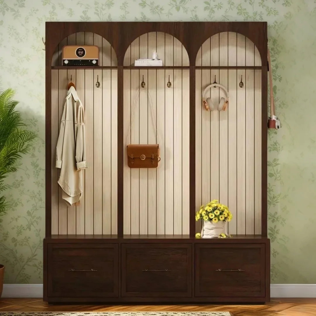 Wildon Home® Hall Tree 59.02" Wide With Bench And Storage | Wayfair