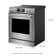 Stainless Steel 30" Slide-In Electric Range, 5-Burner Cooktop, 5.7 Cu. Ft. Capacity True Convection Oven, Air Fry  with Built-in Self-Clean Mode