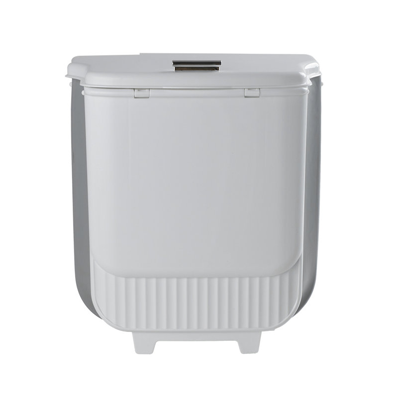 Plastic Open Kitchen Trash Can - 12L