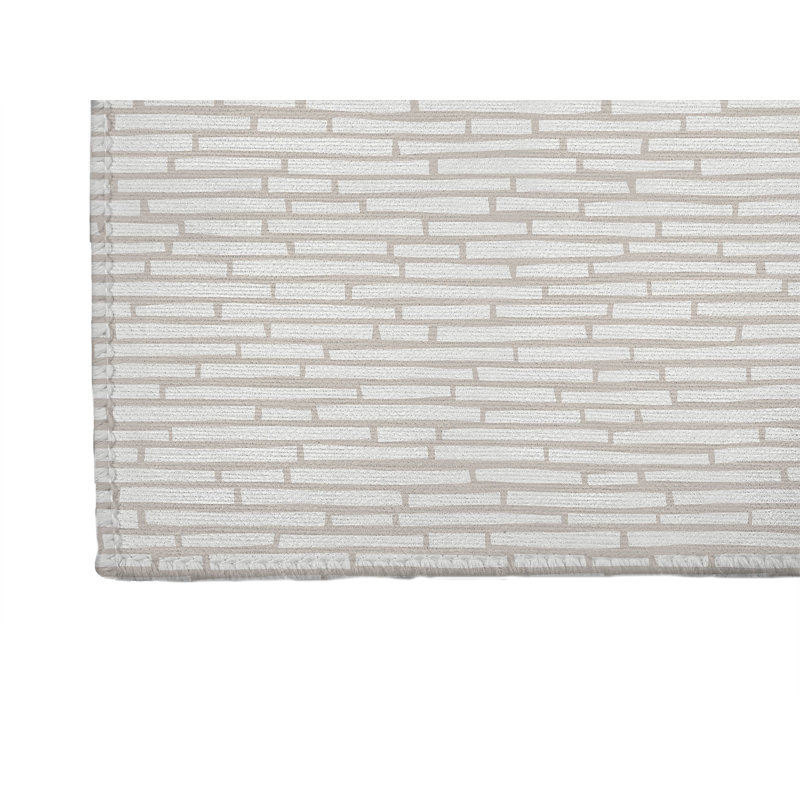Tapis de jeu pour enfants, Rectangle 48 po x 72 po, Taupe