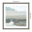 «Seaside Study» par Wood, reproduction d'art encadrée-306373672