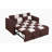 3 In 1 Sleeper Sofa Couch Bed