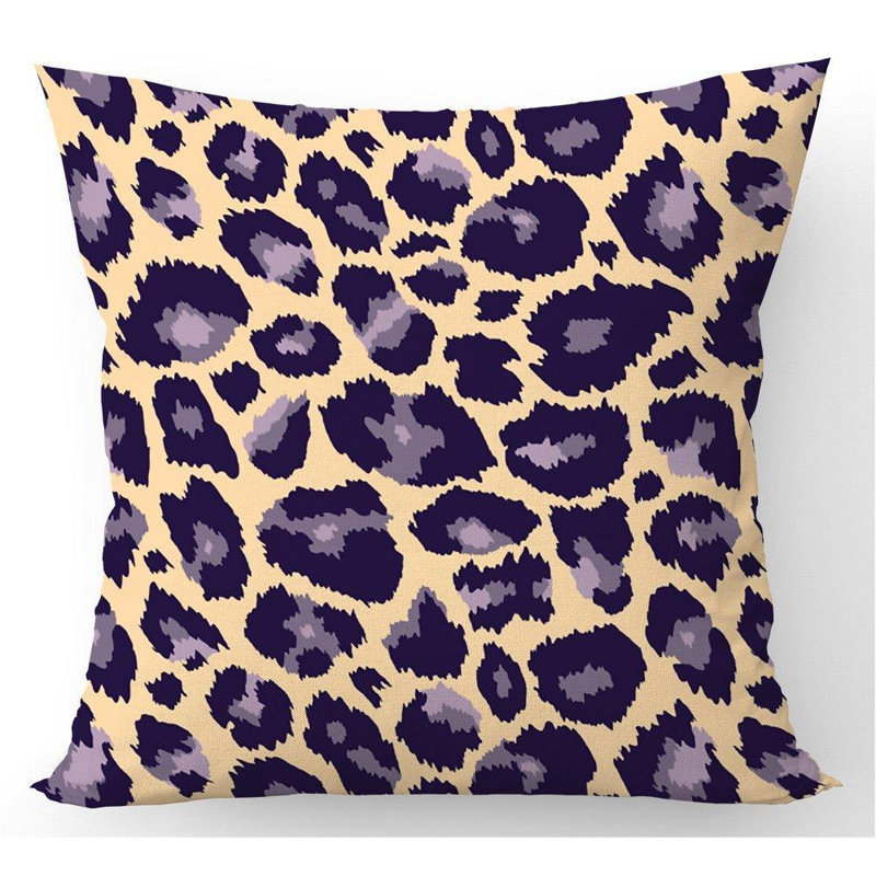 Deca Animal Print Square Cushion