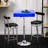 Miseta LED Light Up Adjustable Height Bar Stool Table 16 Color Changing