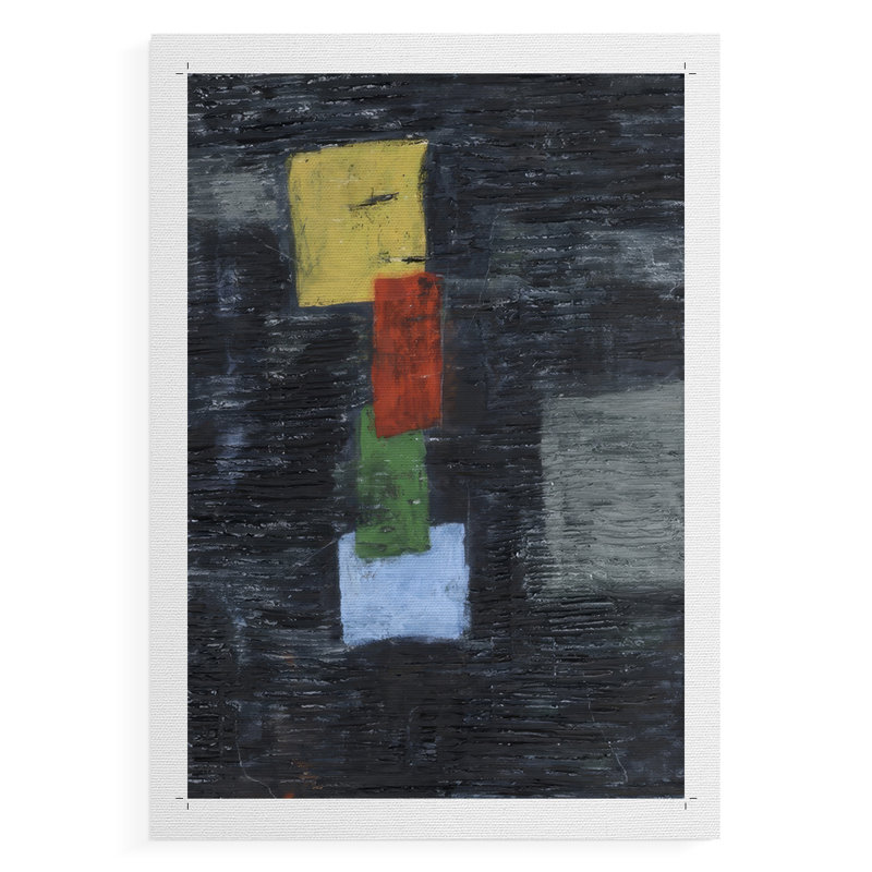 Prisme foncé II - impression sur toile seulement - non encadrée, H 36 po x l 24 po