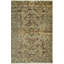Green Hand-Knotted Wool Detailed Floral Scrollwork Geometric Modern Contemporary Carpet Rug-532543922