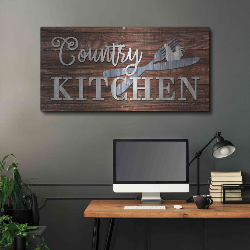 «Country Kitchen» par Lori Deiter, H 24 po x l 48 po
