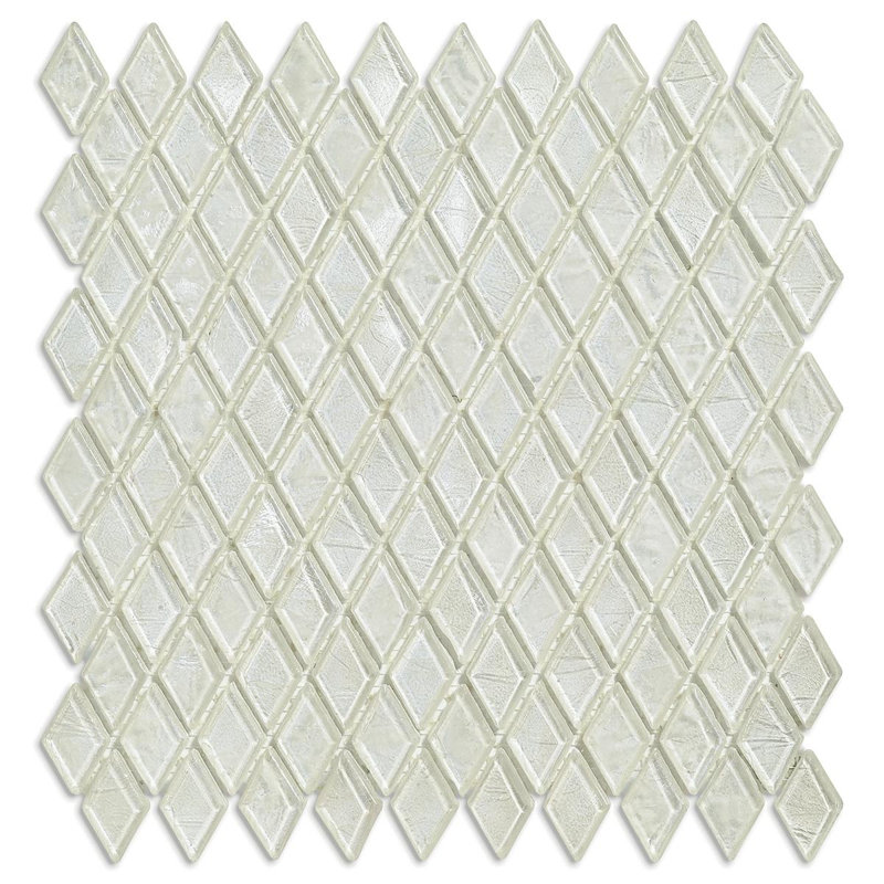 Solitario 7/8" x 1-5/8" Diamond Glass Mosaic