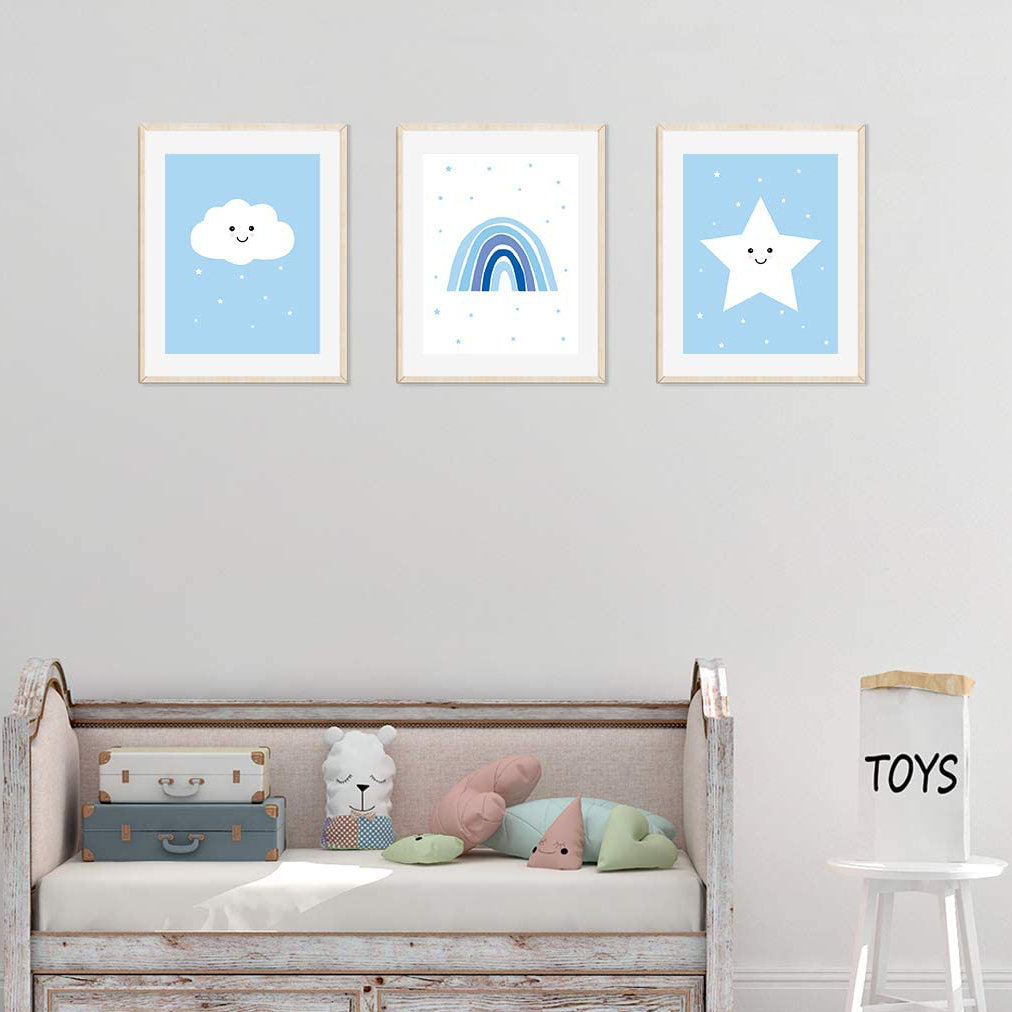 Current Plants & Flowers 3 - Piece Paper Print Harriet Bee