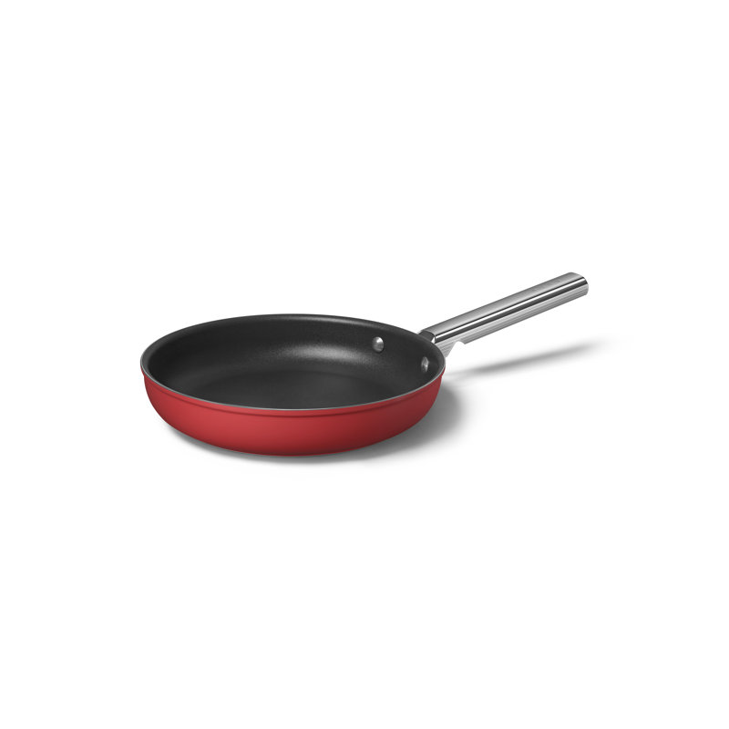 SMEG 10-inch Frying Pan, Rouge, 10"