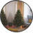Metal Round Bathroom Mirror-1738308102
